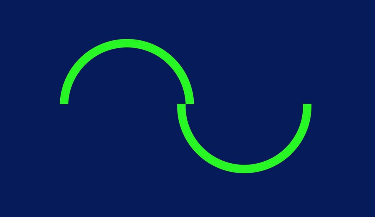 Schematic diagram showing correct alignment of Goldmann tonometry semicircles (mires)